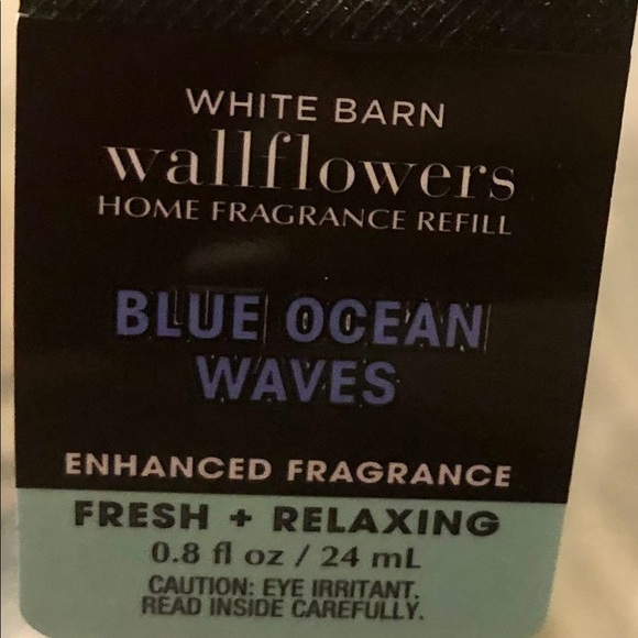 BATH & BODY WORKS BLUE OCEAN WAVE SET OF 4 - Picture 4 of 4